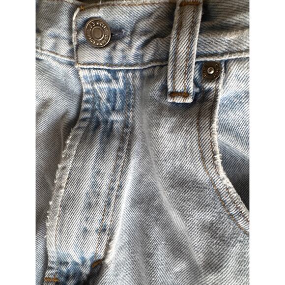 Vintage Gap Baggy Fit Light Wash Tapered 34x32 (tag) Denim Jeans - Picture 3 of 9